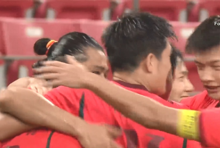 酣畅淋漓！张玉宁替补出场破门，U23国足3